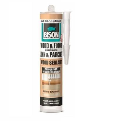 Mastic pentru lemn BISON Wood Sealant, 300ml, stejar deschis GartenVIP DiyLine