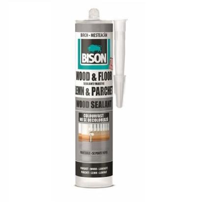 Mastic pentru lemn BISON Wood Sealant, 300ml, mesteacan GartenVIP DiyLine