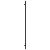 Mânere de dulap, 5 buc., negru, 480 mm, oțel inoxidabil GartenMobel Dekor