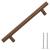 Mânere de dulap, 10 buc., bronz, 128 mm, oțel inoxidabil GartenMobel Dekor