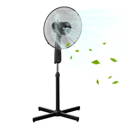 Ventilator cu picior ABVF-180Y 50 W negru [in.tec] HausGarden Leisure