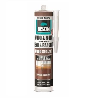 Mastic pentru lemn BISON Wood Sealant, 300ml, merbau GartenVIP DiyLine