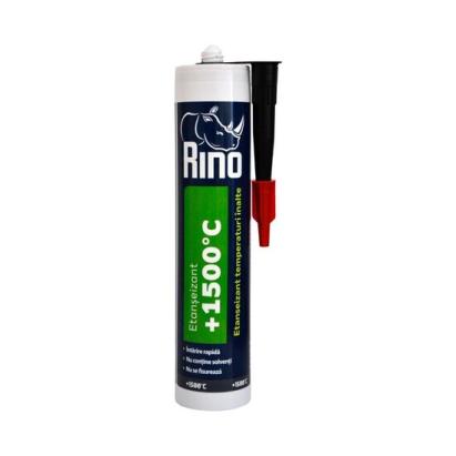 Etanseizant rezistent la temperaturi inalte RINO, 1500C, negru, 310ml GartenVIP DiyLine