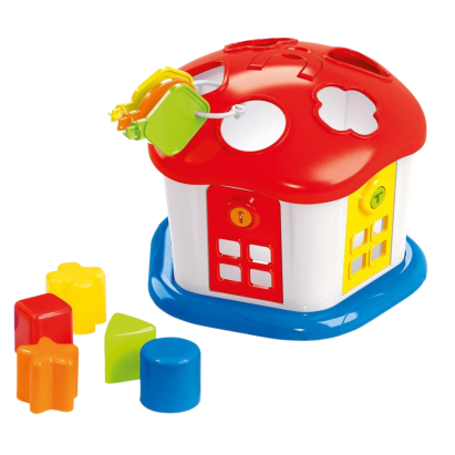 Joc sortare - Casuta vesela cu chei PlayLearn Toys