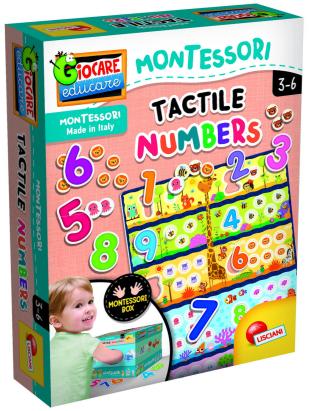 Joc tactil Montessori - Numaram si ne distram PlayLearn Toys