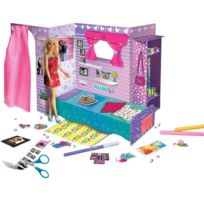 Creeaza si decoreaza - Apartamentul lui Barbie PlayLearn Toys