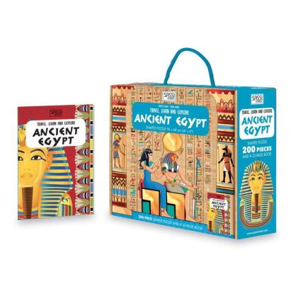 Cunoaste si exploreaza - Puzzle Egiptul Antic (200 piese) PlayLearn Toys