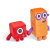 Set mascote din plus Numberblocks - Unu & Doi PlayLearn Toys