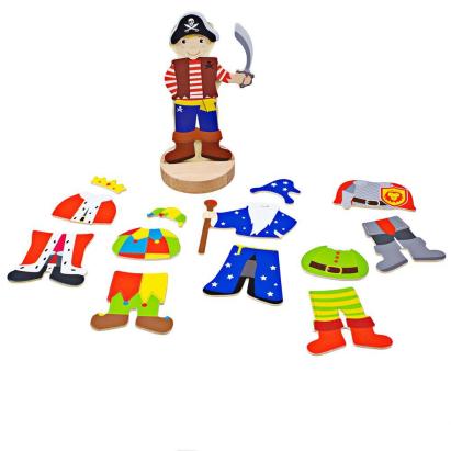 Joc magnetic - Costume de carnaval PlayLearn Toys