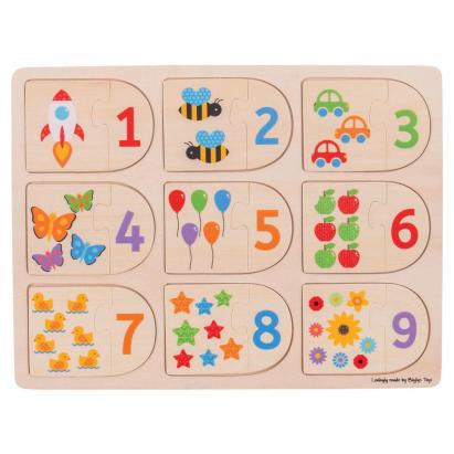 Puzzle - Potriveste-ma la locul meu PlayLearn Toys