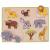 Puzzle din lemn incastru - Safari PlayLearn Toys