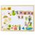 Tabla magnetica cu rama din lemn PlayLearn Toys