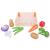 Cutiuta cu legume din lemn PlayLearn Toys