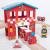 Set cu trenuletul pompierilor PlayLearn Toys