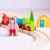 Set tren cu cale ferata circulara PlayLearn Toys