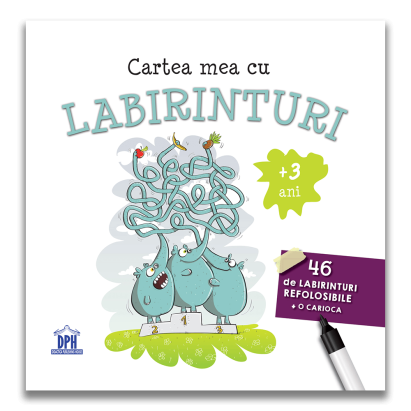 Cartea mea cu labirinturi PlayLearn Toys