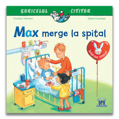 Soricelul cititor - Max merge la spital PlayLearn Toys