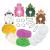 Set creativ - Brelocuri pufoase PlayLearn Toys