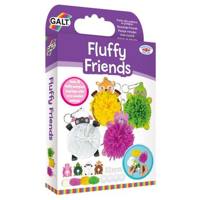 Set creativ - Brelocuri pufoase PlayLearn Toys