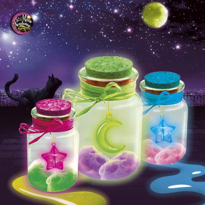 Set creativ - The Moon Academy - Borcanele magice PlayLearn Toys