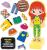 Joc magnetic Montessori - Parada modei PlayLearn Toys