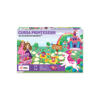 Joc de societate magnetic - Cursa printeselor PlayLearn Toys