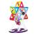 Joc de constructie magnetic - 46 piese PlayLearn Toys