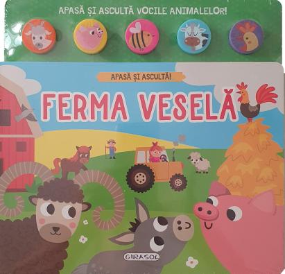 Apasa si asculta - Ferma vesela PlayLearn Toys