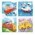 Puzzle 4 in 1 - Vehicule (12, 16, 20, 24 piese) PlayLearn Toys