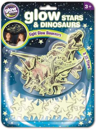 Set reflectorizant - Dinozauri si stele PlayLearn Toys