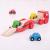 Camion cu platforma pentru masinute PlayLearn Toys