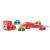 Camion cu platforma pentru masinute PlayLearn Toys