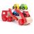 Camion cu platforma pentru masinute PlayLearn Toys