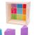 Cuburi din lemn - Set 17 piese PlayLearn Toys