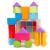 Cuburi din lemn - Set 17 piese PlayLearn Toys