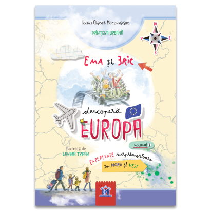 Ema si Eric descopera Europa - Vol. 1 PlayLearn Toys