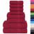 Set prosoape 8 piese Bordeaux 360 g/m² 100% bumbac GartenMobel Dekor