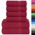 Set prosoape 6 piese Bordeaux 360 g/m² 100% bumbac GartenMobel Dekor