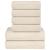 Set prosoape 8 piese cremă 360 g/m² 100% bumbac GartenMobel Dekor