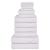 Set prosoape 12 piese alb 360 g/m² 100% bumbac GartenMobel Dekor