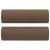 Set de canapele cu perne, 2 piese, maro, textil GartenMobel Dekor