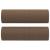 Set de canapele cu perne, 2 piese, maro, textil GartenMobel Dekor