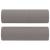 Set de canapele cu perne, 3 piese, gri taupe, textil GartenMobel Dekor