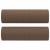 Set de canapele cu perne, 2 piese, maro, textil GartenMobel Dekor