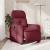 Fotoliu rabatabil electric, roșu vin, material textil GartenMobel Dekor