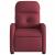 Fotoliu rabatabil electric, roșu vin, material textil GartenMobel Dekor