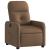 Fotoliu rabatabil electric, maro, material textil GartenMobel Dekor