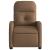 Fotoliu rabatabil electric, maro, material textil GartenMobel Dekor