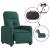 Fotoliu rabatabil electric, verde închis, material textil GartenMobel Dekor