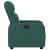 Fotoliu rabatabil electric, verde închis, material textil GartenMobel Dekor